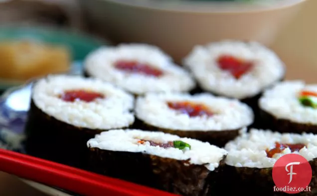 Pollo al peperoncino dolce Maki