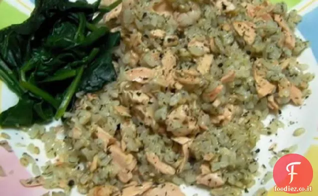 Risotto al Salmone liscio