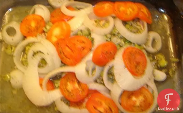 Salmone salato al forno