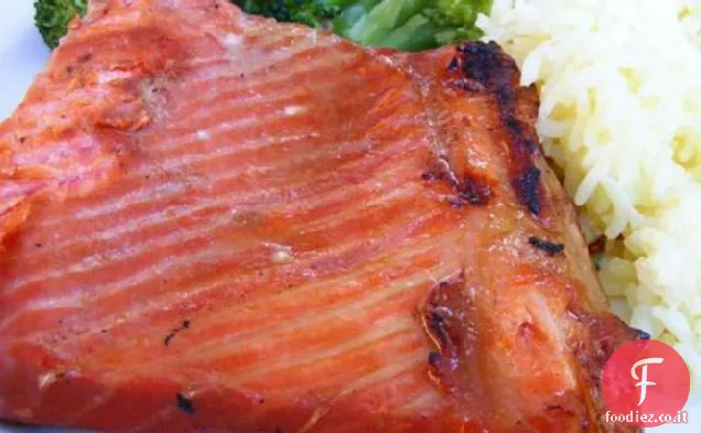 Salmone alla griglia cinese