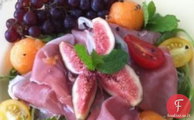 Prosciutto, Melone e Fichi freschi