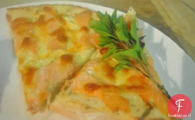 Pizza al Salmone affumicato
