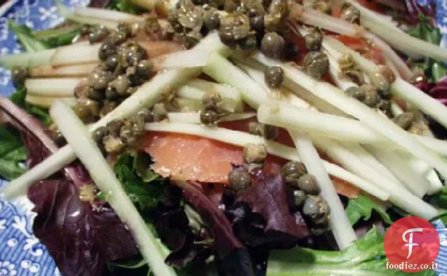 Insalata di salmone affumicato