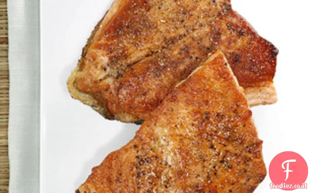 Salmone in crosta di coriandolo