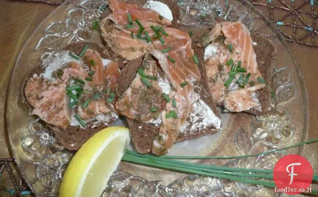 Involtini di salmone