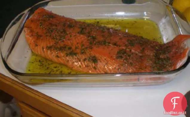 Salmone al forno