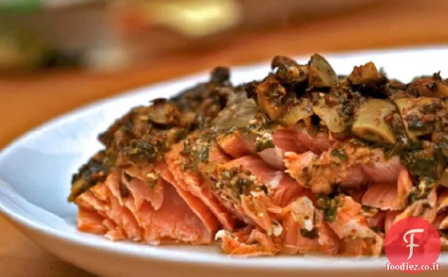 Cena stasera: Salmone Charmoula