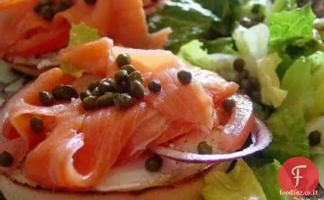 Il B. L. A.-Bagel con Lox e Avocado