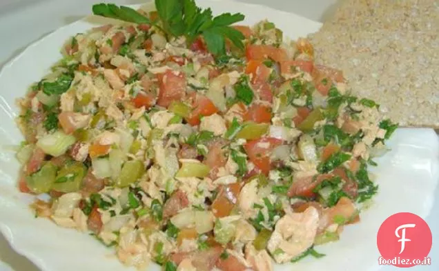 Insalata di salmone magro (Kosher-Pareve)