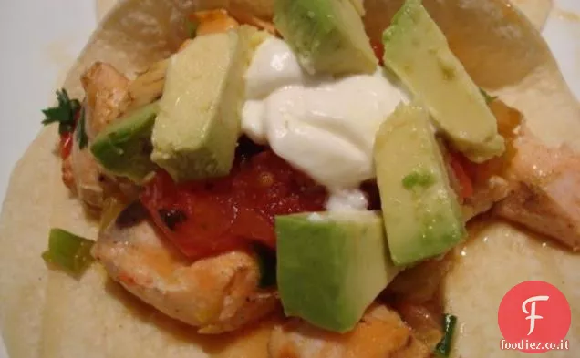 Incredibile Tacos di salmone