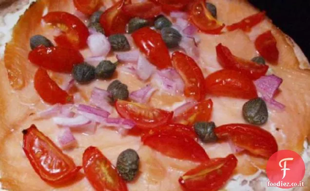 Pizza al Salmone affumicato