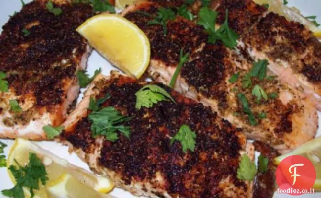 Limone Pepe Salmone alla griglia