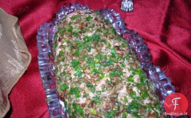 Rotolo di festa di salmone di Natale