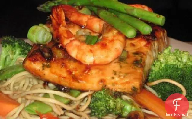 Miele Hoisin BBQ Salmone