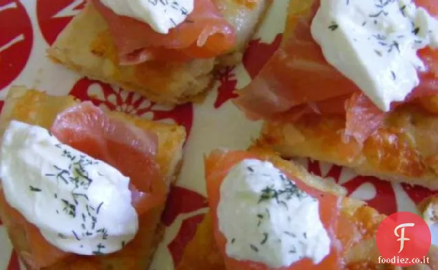 Pizza al Salmone affumicato