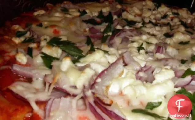 Salmone Affumicato, Pomodoro e Fetta Pizza