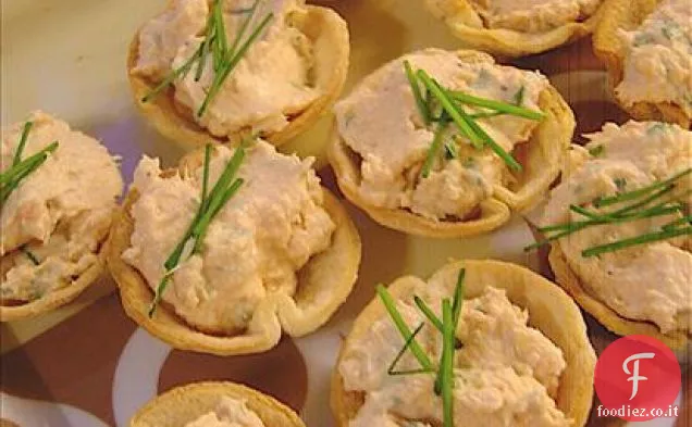 Tazze di salmone