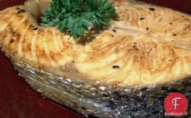 Salmone marinato alla griglia