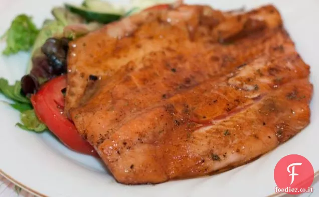 Salmone Teriyaki alla griglia