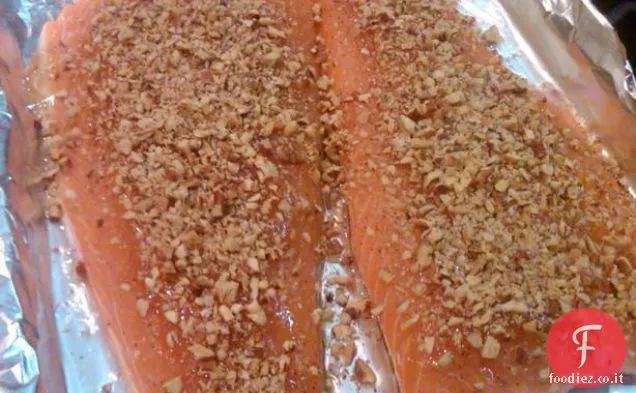 Filetti semplici glassati al miele (salmone)