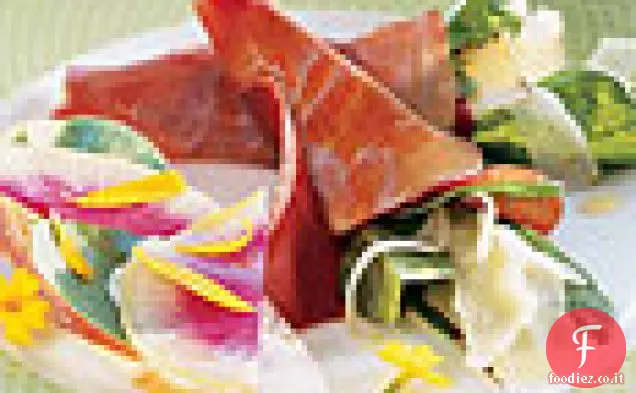 Bresaola con Rucola, Finocchio e Formaggio Manchego