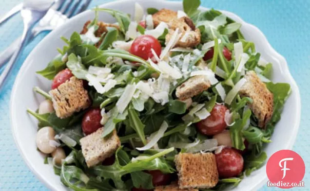 Insalata di rucola con salsa al limone-Digione