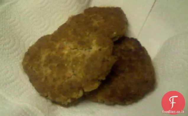 Tortini di salmone fritti