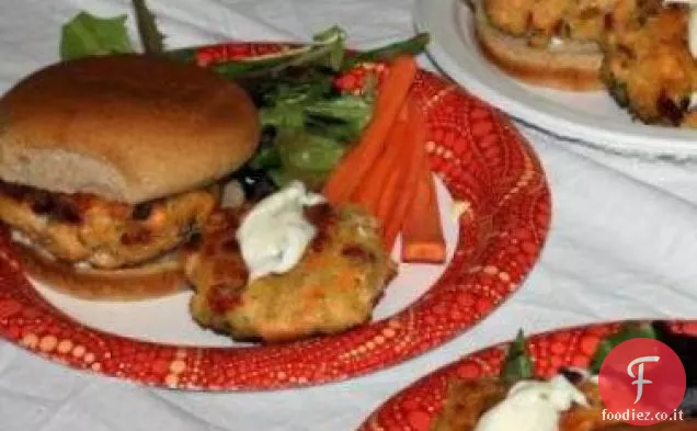 Polpette di salmone fresco