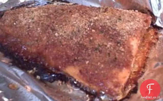 Salmone alla griglia asiatico