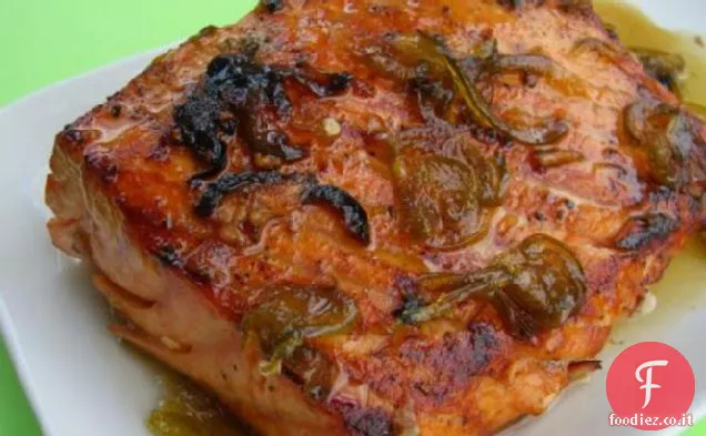 Miele Jalapeno Filetti di Salmone