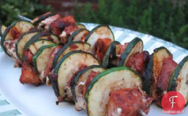 Dolce & fumoso Salmone Kabobs