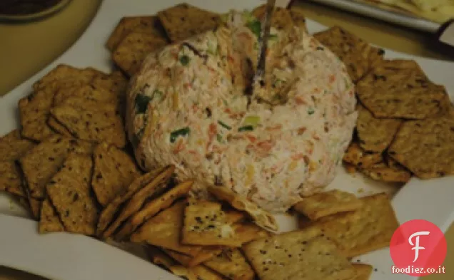 Palla di formaggio di salmone