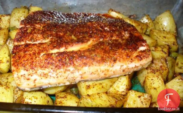 Salmone Wasabi alla griglia