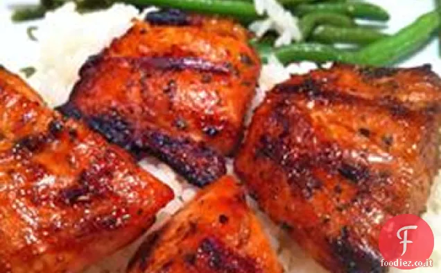 Salmone alla griglia di Heather