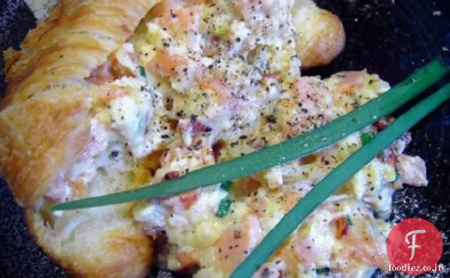 Salmone affumicato Scramble