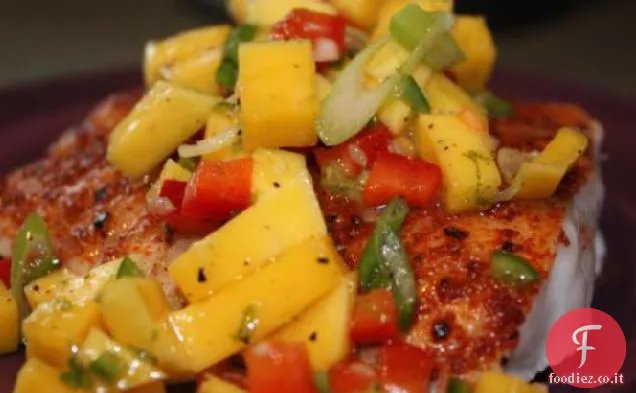 Dentice rosso con Salsa di Mango