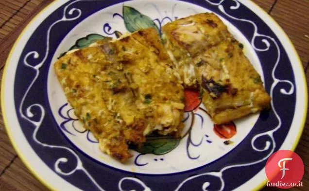 Pesce alla griglia di Yamou con Chermoula