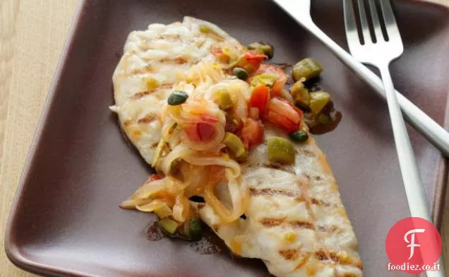 Snapper alla griglia Vera Cruz