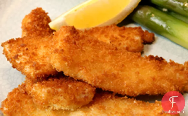 Bastoncini di pesce Panko
