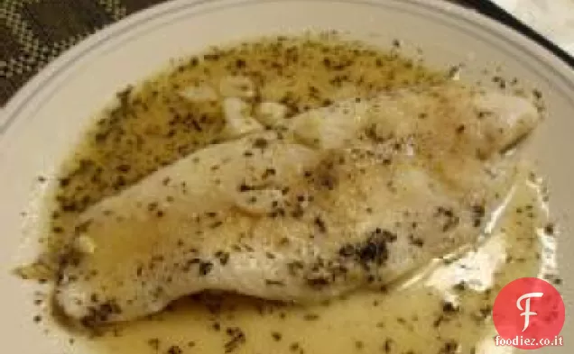 Filetto di sogliola al forno