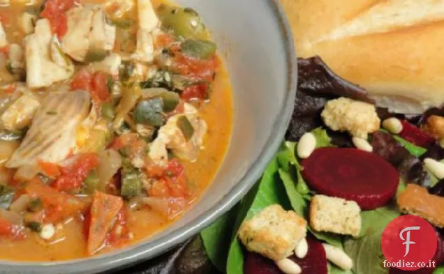 Bacalao facile-Stufato di pesce portoricano