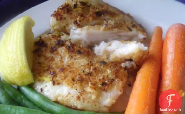 Filetto di pesce croccante