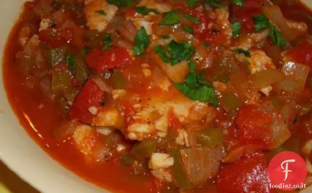 Stufato di pesce al pomodoro