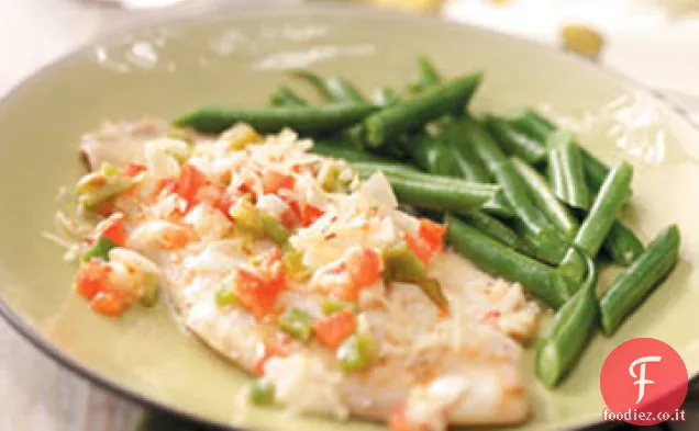 Tilapia vegetariana