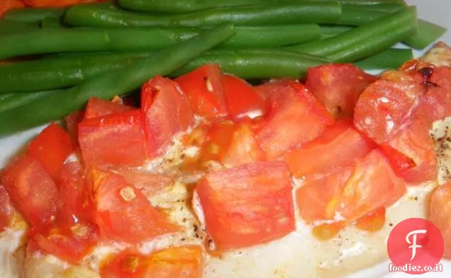 La Tilapia di Kim con Maque Choux