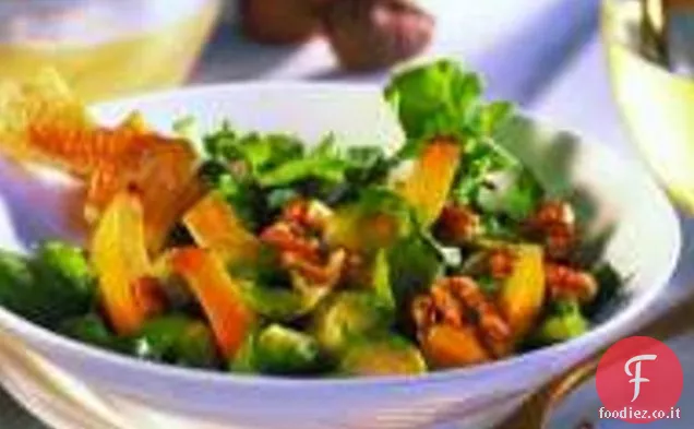 Cavoletti di Bruxelles con Noci e rucola