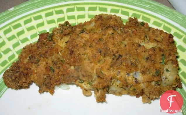 Tilapia al forno con un sacco di spezie