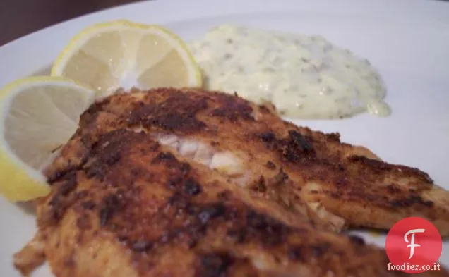 Tilapia all'arancia e zenzero alla griglia