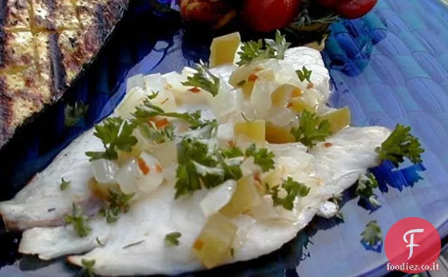 Tilapia in crosta di senape