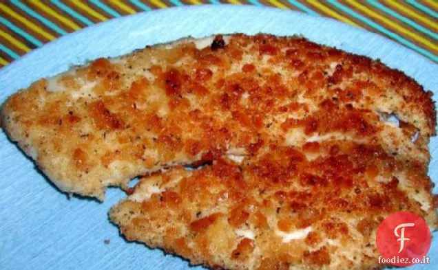 Tilapia in crosta di erbe